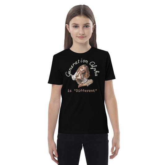 Generation Alpha is Different - kids t-shirt
