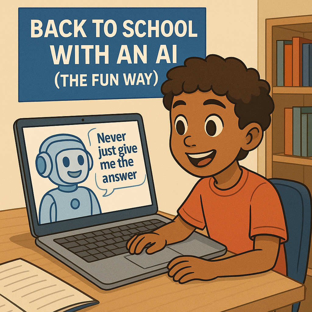 Back to School with an AI Tutor (The Fun Way)