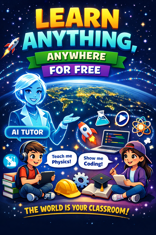 You Can Get a Free Education Now — and Your AI Can Be the Professor