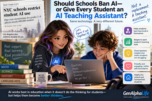 Should Schools Ban AI—or Give Every Student an AI Teaching Assistant?