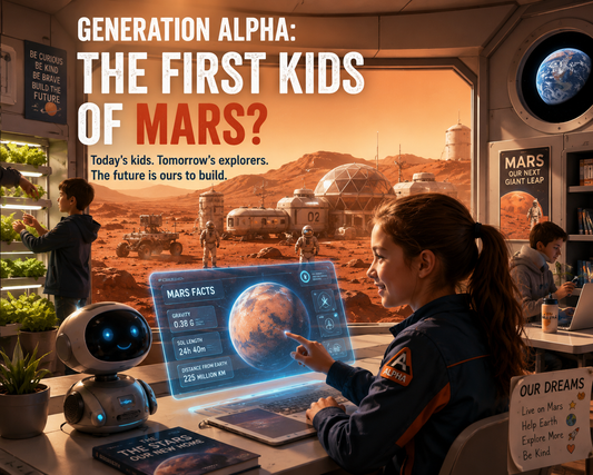 Generation Alpha: The First Kids of Mars?