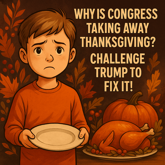 Why Is Congress Taking Away Thanksgiving dinner from millions of American families?