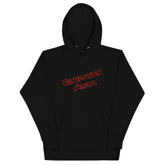 Generation Alpha Logo Unisex Hoodie