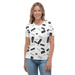 #Fashion Pattern - Women's T-shirt - White