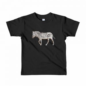 Zebra Pattern - Short sleeve kids t-shirt